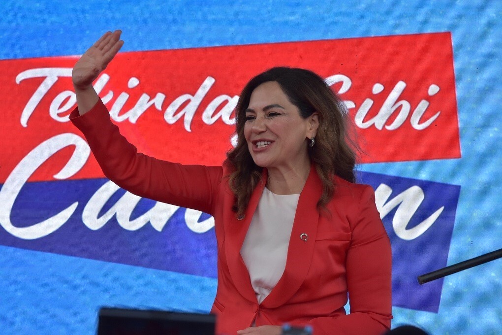 TEKİRDAĞ BÜYÜKŞEHİR BELEDİYE BAŞKANI CANDAN YÜCEER.