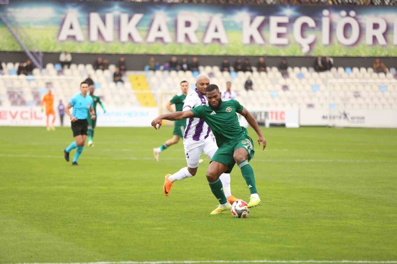 TRENDYOL 1. LİG’İN 17. HAFTASINDA ANKARA KEÇİÖRENGÜCÜ, SAHASINDA ESENLER EROKSPOR İLE 1-1 BERABERE...