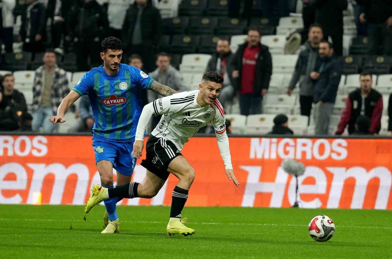 TRENDYOL SÜPER LİG'İN 17. HAFTASINDA BEŞİKTAŞ, ÇAYKUR RİZESPOR'U KONUK EDİYOR. MÜCADELENİN 15...