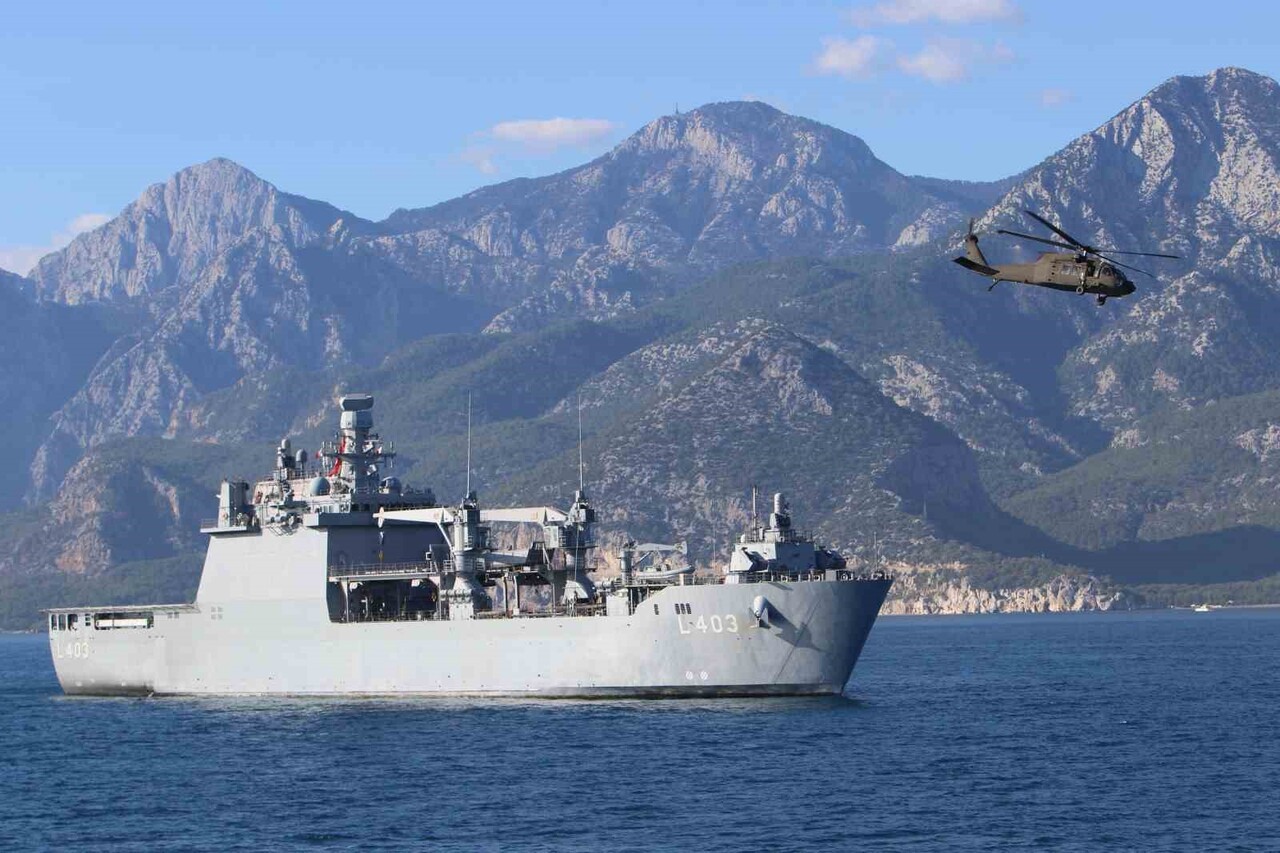 TÜRK DENİZ KUVVETLERİ KOMUTANLIĞI EV SAHİPLİĞİNDE GERÇEKLEŞTİRİLEN DOĞU AKDENİZ-2025 FİİLİ DAVET...