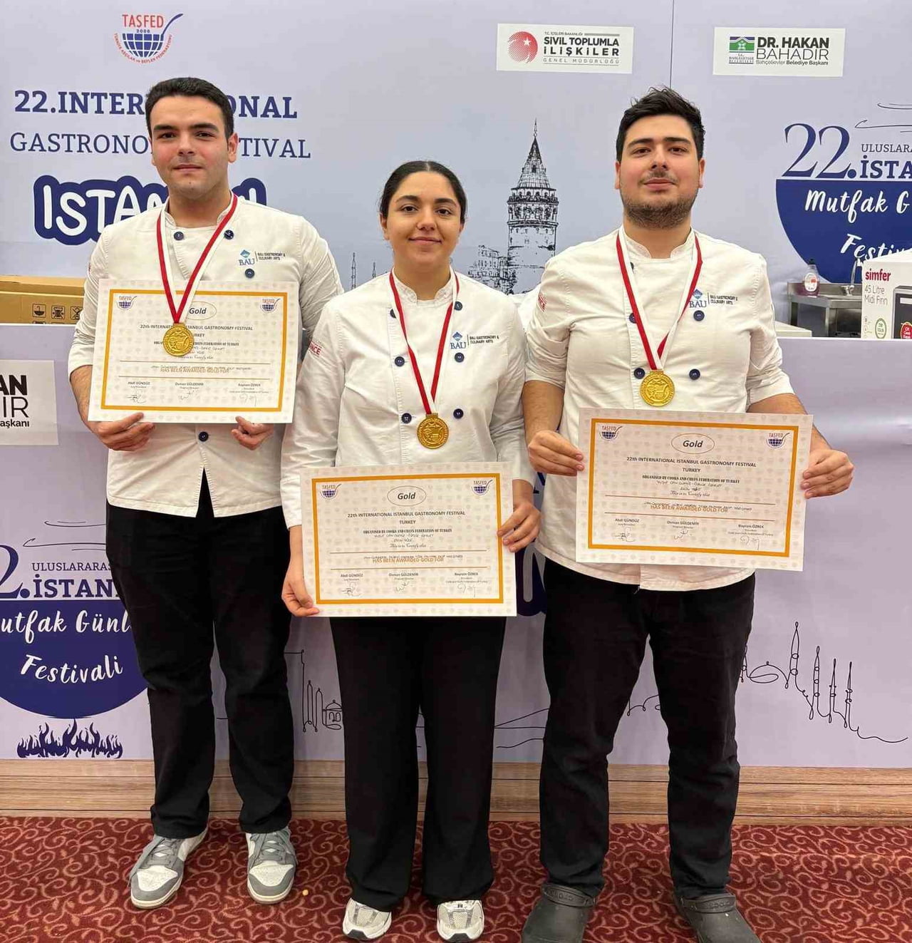 TÜRKİYE AŞÇILAR VE ŞEFLER FEDERASYONU (TAŞFED) TARAFINDAN 22’NCİSİ DÜZENLENEN "ULUSLARARASI...