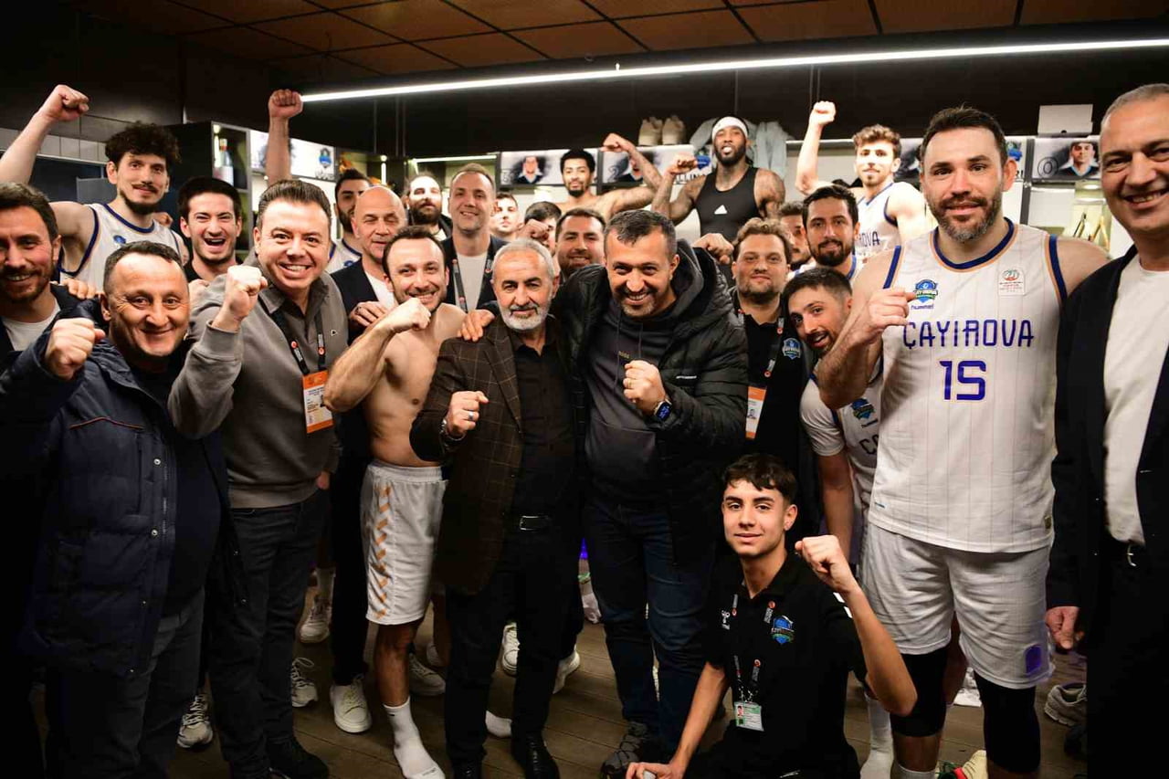 TÜRKİYE BASKETBOL LİGİ 2025-2026 SEZONU 17. HAFTA KARŞILAŞMASINDA ÇAYIROVA BELEDİYESİ, SAHASINDA...