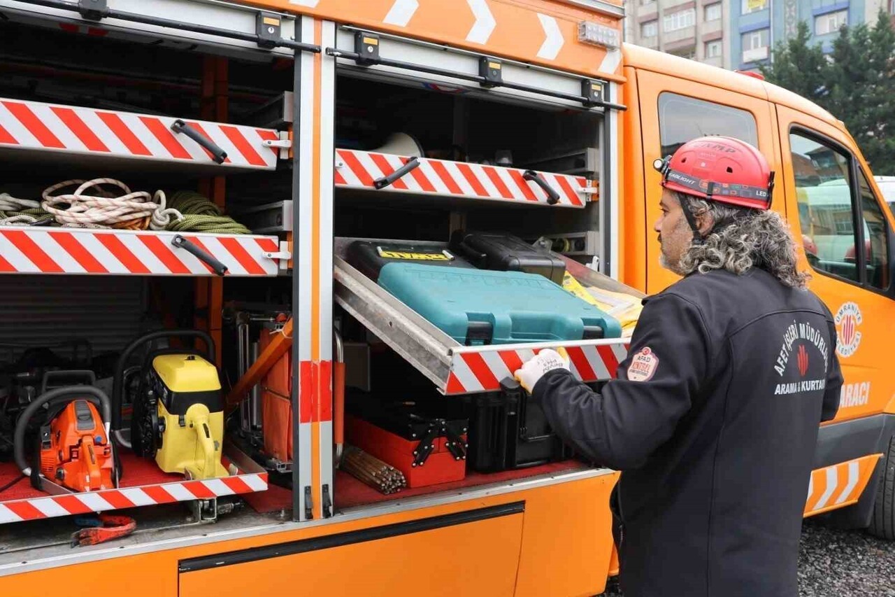 ÜMRANİYE BELEDİYESİ, ARAMA KURTARMA KAPASİTESİNİN ARTIRILMASINA YÖNELİK ÇALIŞMALAR DOĞRULTUSUNDA...
