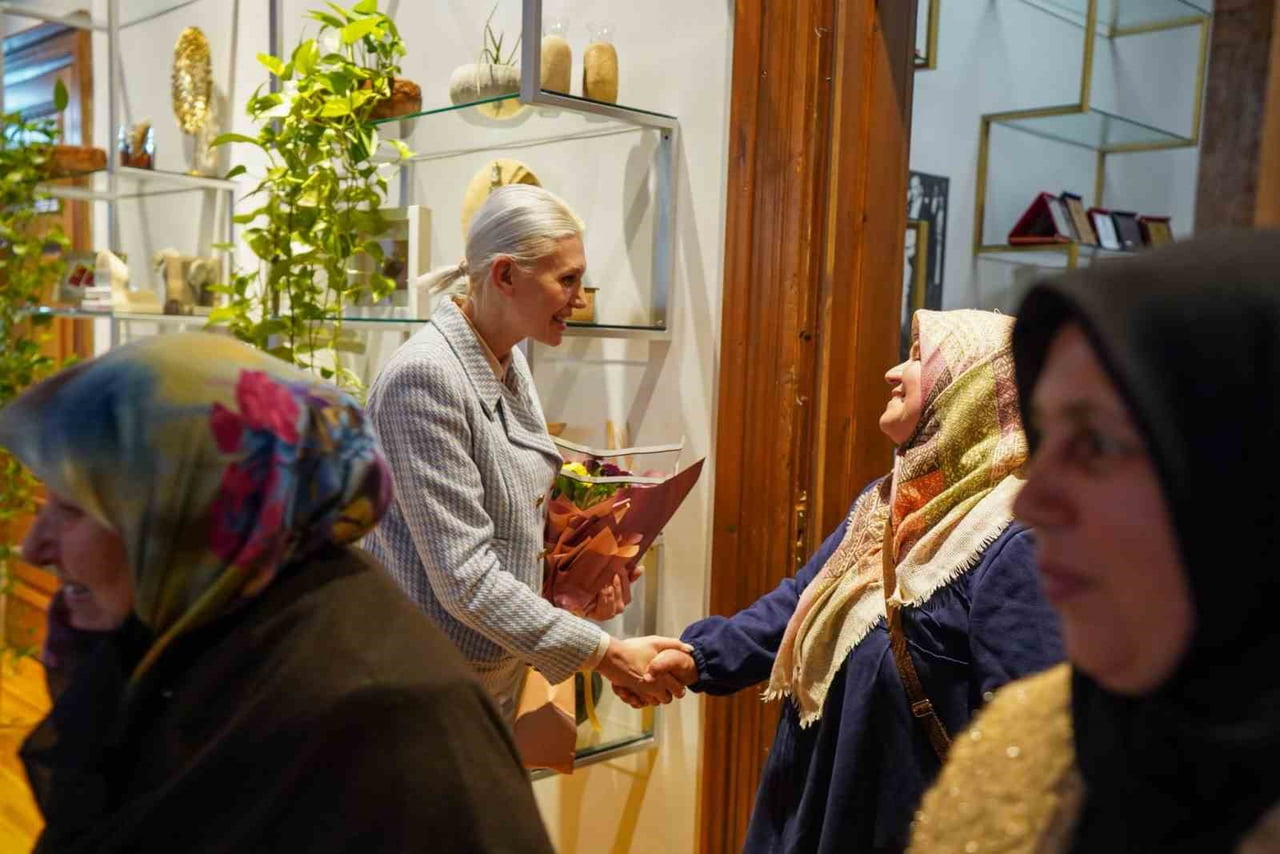 ÜRETİCİ KADINLAR BİLECİK BELEDİYESİ’NDE AĞIRLANDI