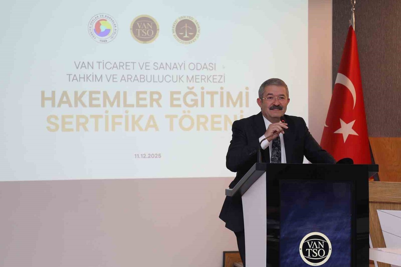 VAN TİCARET VE SANAYİ ODASI (VAN TSO) TAHKİM VE ARABULUCULUK MERKEZİ TARAFINDAN DÜZENLENEN...