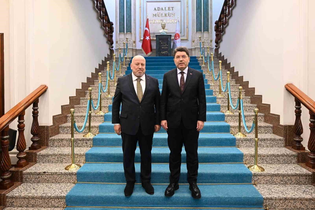YAKLAŞIK İKİ HAFTA SÜREN ZİYARET VE TEMASLAR, ADALET BAKANI YILMAZ TUNÇ İLE GERÇEKLEŞTİRİLEN...