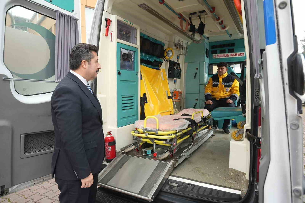 YENİŞEHİR BELEDİYE BAŞKANI ERCAN ÖZEL TARAFINDAN BAŞLATILAN HASTA NAKİL ARACI BAĞIŞ KAMPANYASI...