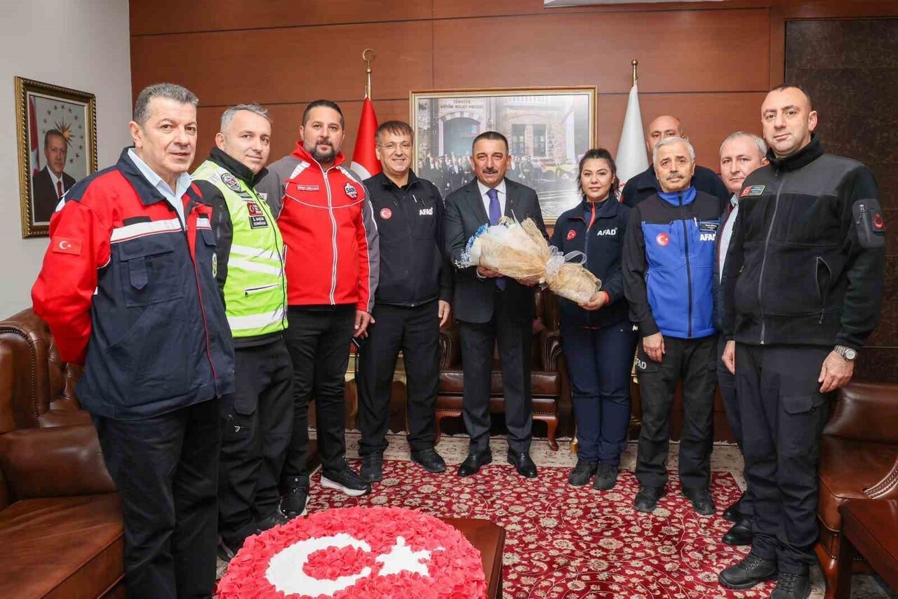 ZONGULDAK VALİSİ OSMAN HACIBEKTAŞOĞLU, AFET VE ACİL DURUM YÖNETİMİ BAŞKANLIĞI’NIN (AFAD) 16....