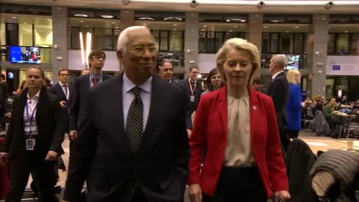 AB Konseyi Başkanı Antonio Costa, Grönland konulu gayriresmi AB Liderler Zirvesi’nin ardından...