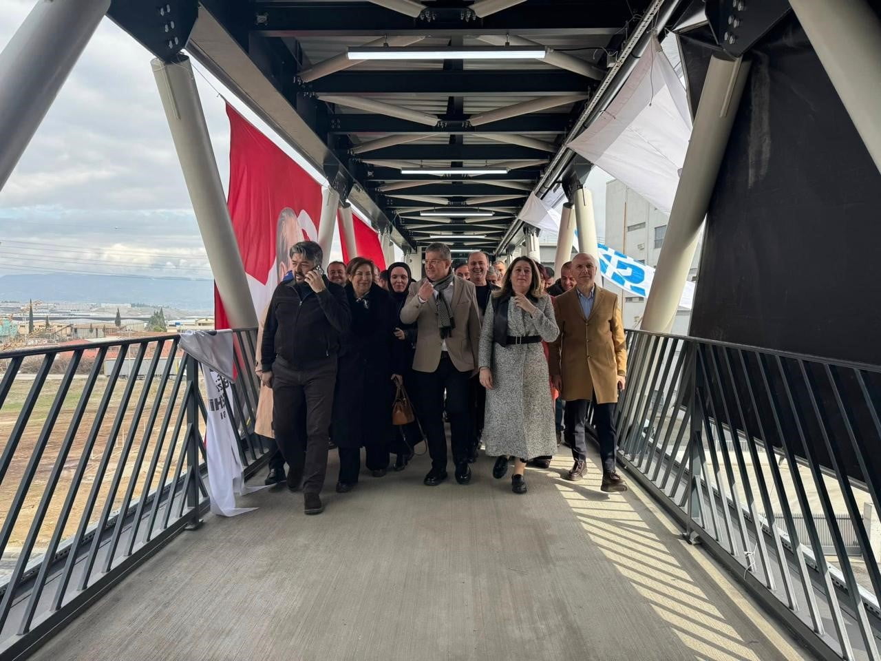 AK PARTİ DENİZLİ İL BAŞKANI MUHAMMET SUBAŞIOĞLU VE YÖNETİM KURULU ÜYELERİ, BATI EGE GYO ÜST...