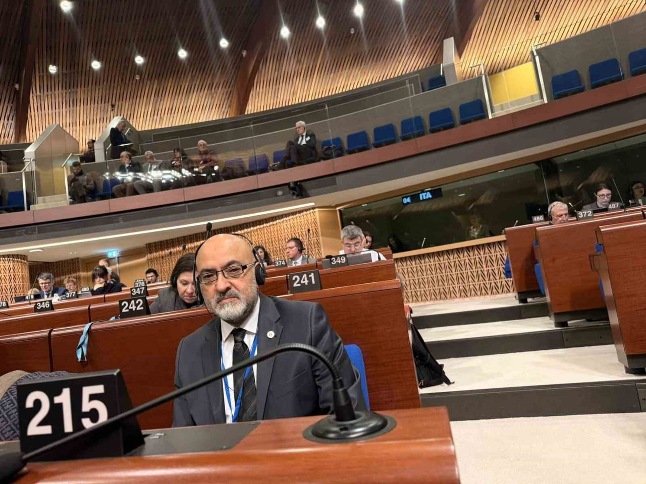 AK PARTİ KAYSERİ MİLLETVEKİLİ VE AVRUPA KONSEYİ PARLAMENTER MECLİSİ ÜYESİ DR. MURAT CAHİD CINGI...