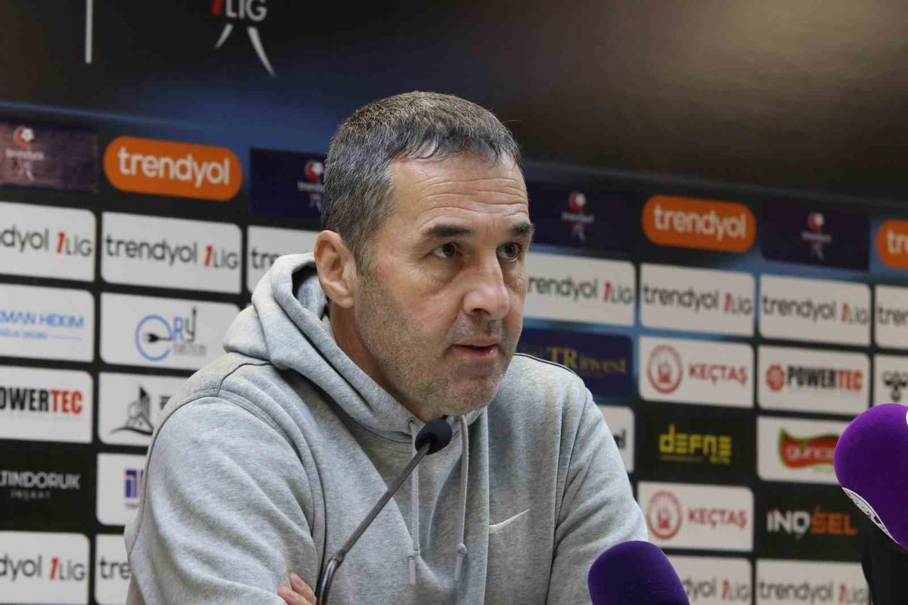 ANKARA KEÇİÖRENGÜCÜ TEKNİK DİREKTÖRÜ YALÇIN KOŞUKAVAK, HATAYSPOR MÜSABAKASININ ARDINDAN...