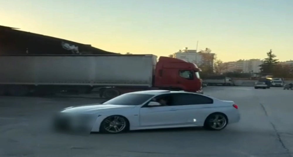 ANTALYA'NIN KEPEZ İLÇESİNDE DRİFT YAPAN SÜRÜCÜNÜN BELGESİNE 2 AY SÜREYLE EL KONULDU. ŞAHIS...