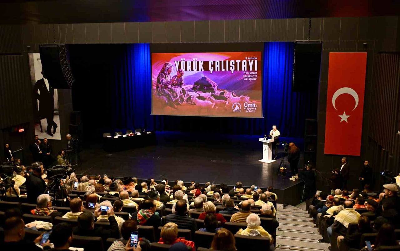 ANTALYA MURATPAŞA BELEDİYESİ’NİN YÖRÜK ÇALIŞTAYI’NIN 8’İNCİSİ, BU YIL "YÖRÜKLERDE ÇOCUKLAR VE...