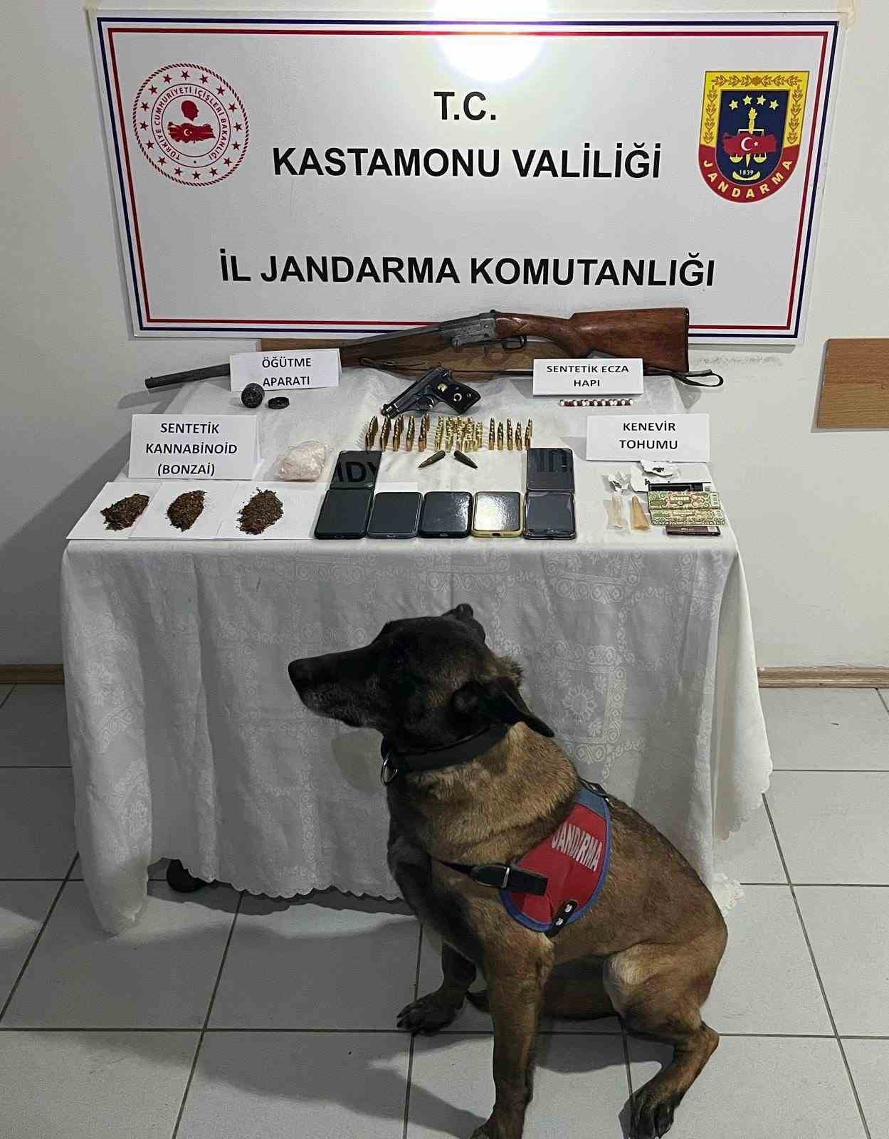 ASTAMONU’DA GERÇEKLEŞTİRİLEN NARKOTİK SUÇLARLA MÜCADELE" KAPSAMINDA GERÇEKLEŞTİRİLEN TEKNİK VE...