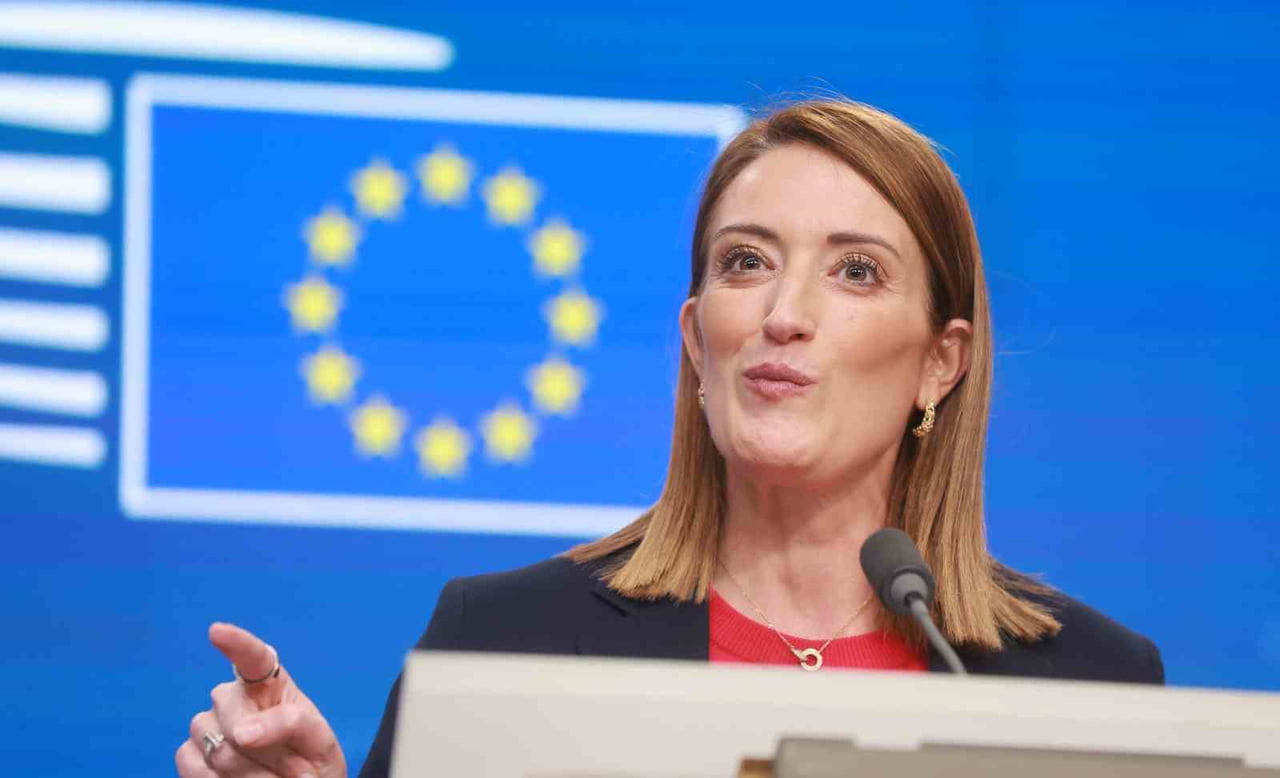 AVRUPA PARLAMENTOSU (AP) BAŞKANI ROBERTA METSOLA, İRAN’DA DEVAM EDEN PROTESTOLAR NEDENİYLE İRANLI...