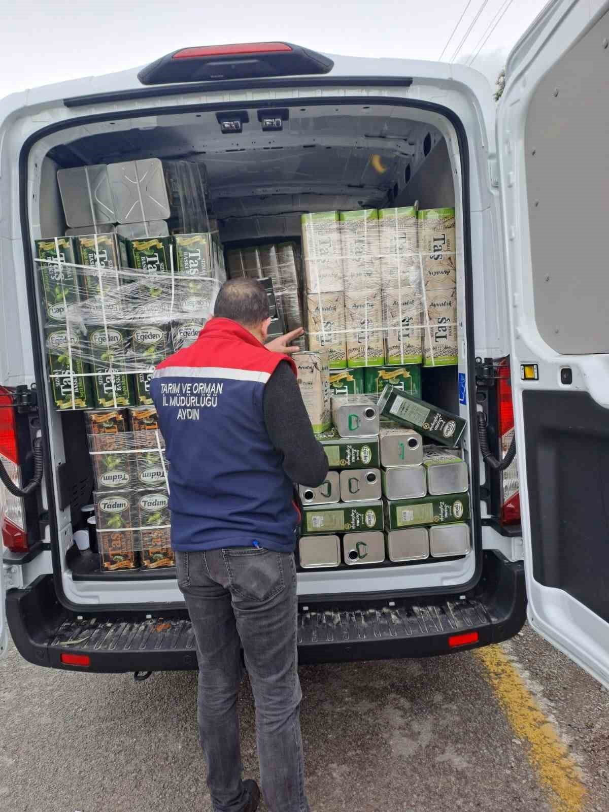 AYDIN'IN KÖŞK İLÇESİNDE İLÇE TARIM VE JANDARMA EKİPLERİYLE ORTAKLAŞA GERÇEKLEŞTİRİLEN SAHTE...