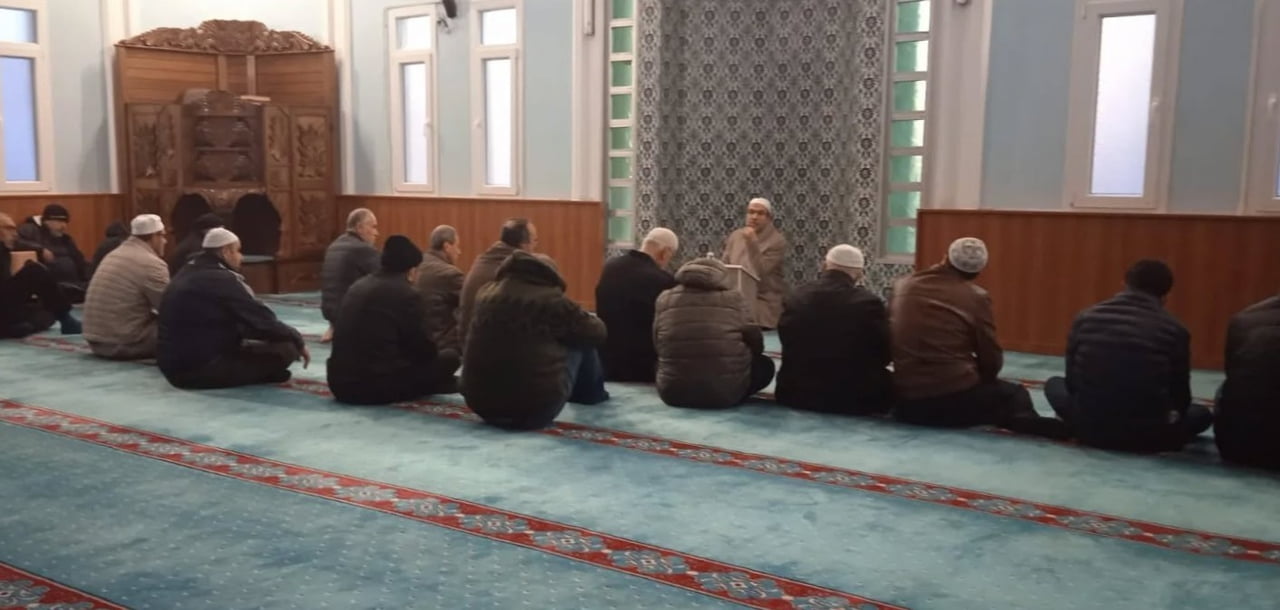 AYDIN'IN SÖKE İLÇESİNDE HACI AHMET ÖZBAŞ CAMİİ’NDE DÜZENLENEN 'SABAH NAMAZI BULUŞMASI' PROGRAMI...