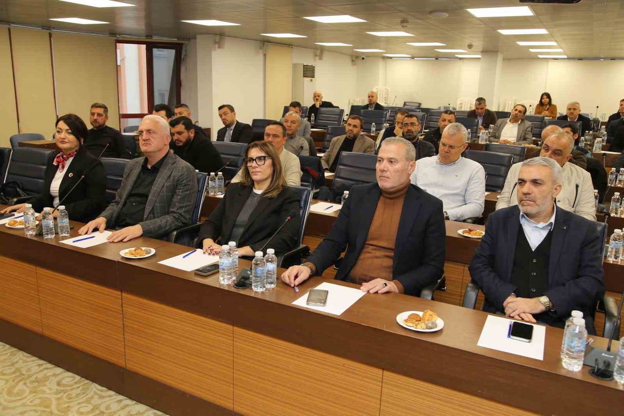 AZERBAYCAN TİCARET TEMSİLCİSİ TAMERLAN TAGHİYEV VE  TİCARET OFİSİ BAŞDANIŞMANI CAVİD ABDULLAYEV...