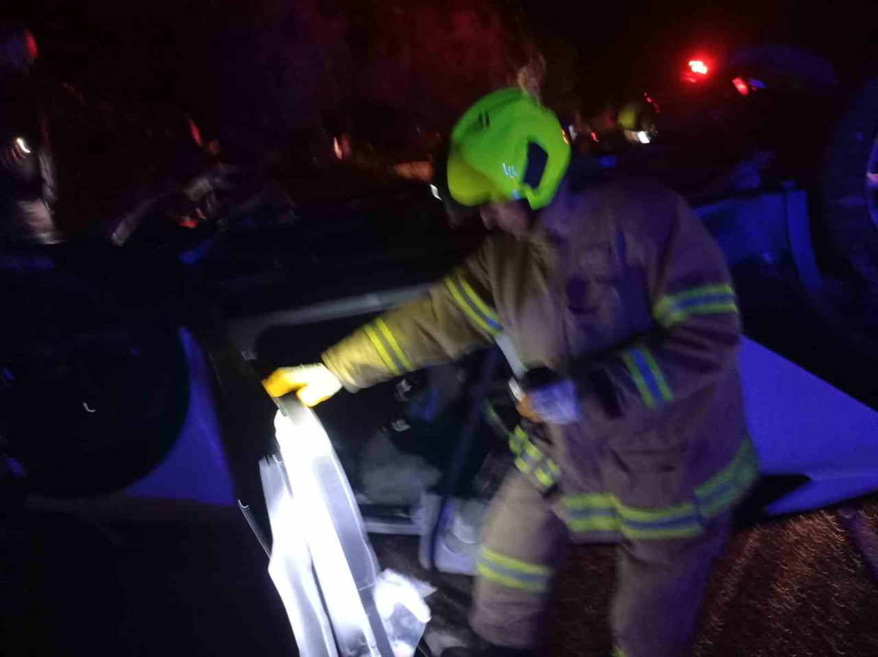 BALIKESİR'İN HAVRAN İLÇESİNDE MEYDANA GELEN TRAFİK KAZASINDA 2 KİŞİ YARALANDI.