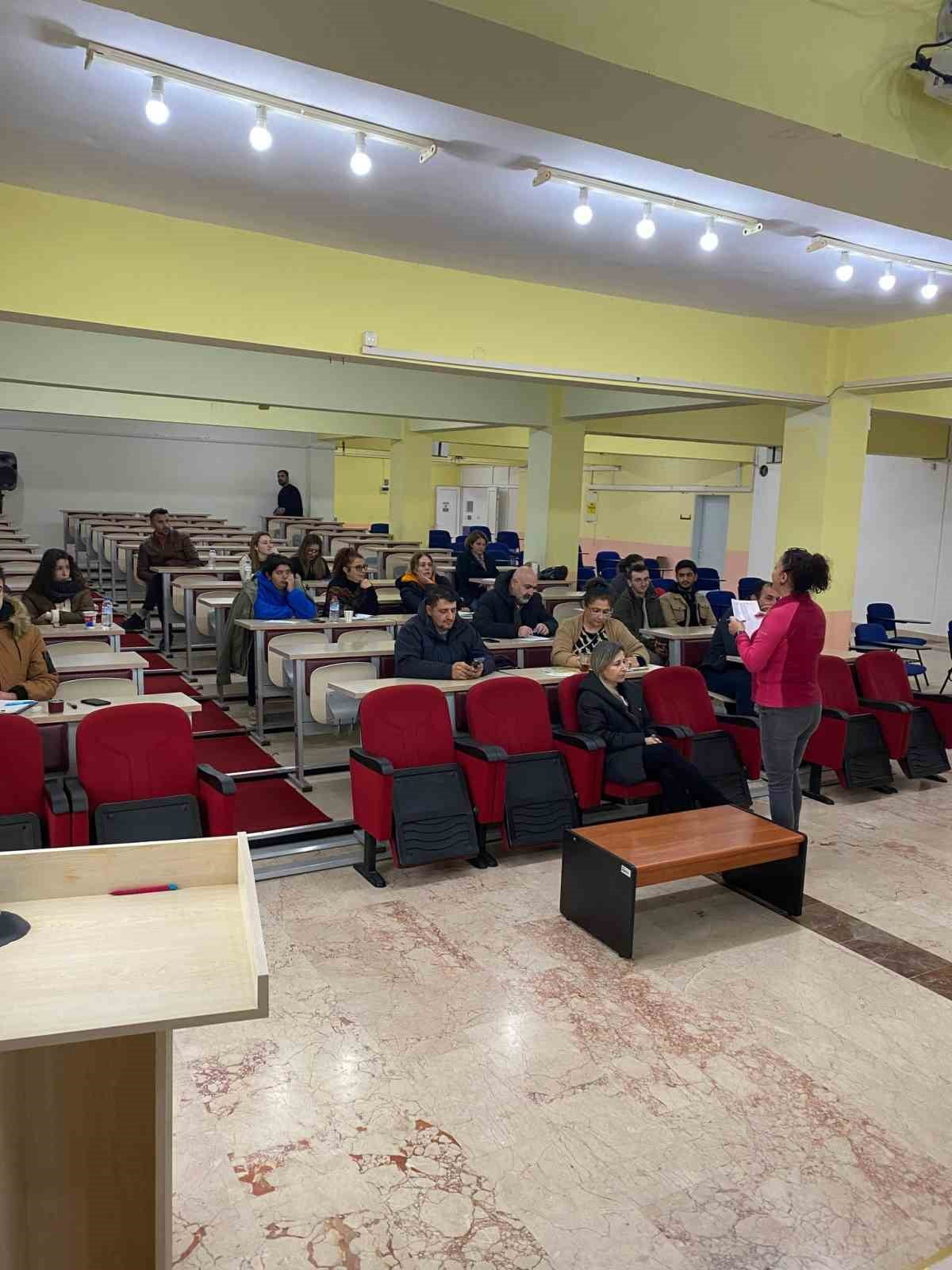 BALIKESİR ÜNİVERSİTESİ EDREMİT MESLEK YÜKSEKOKULU’NDA (MYO) ÖĞRENCİLERE YÖNELİK HİJYEN EĞİTİMİ...