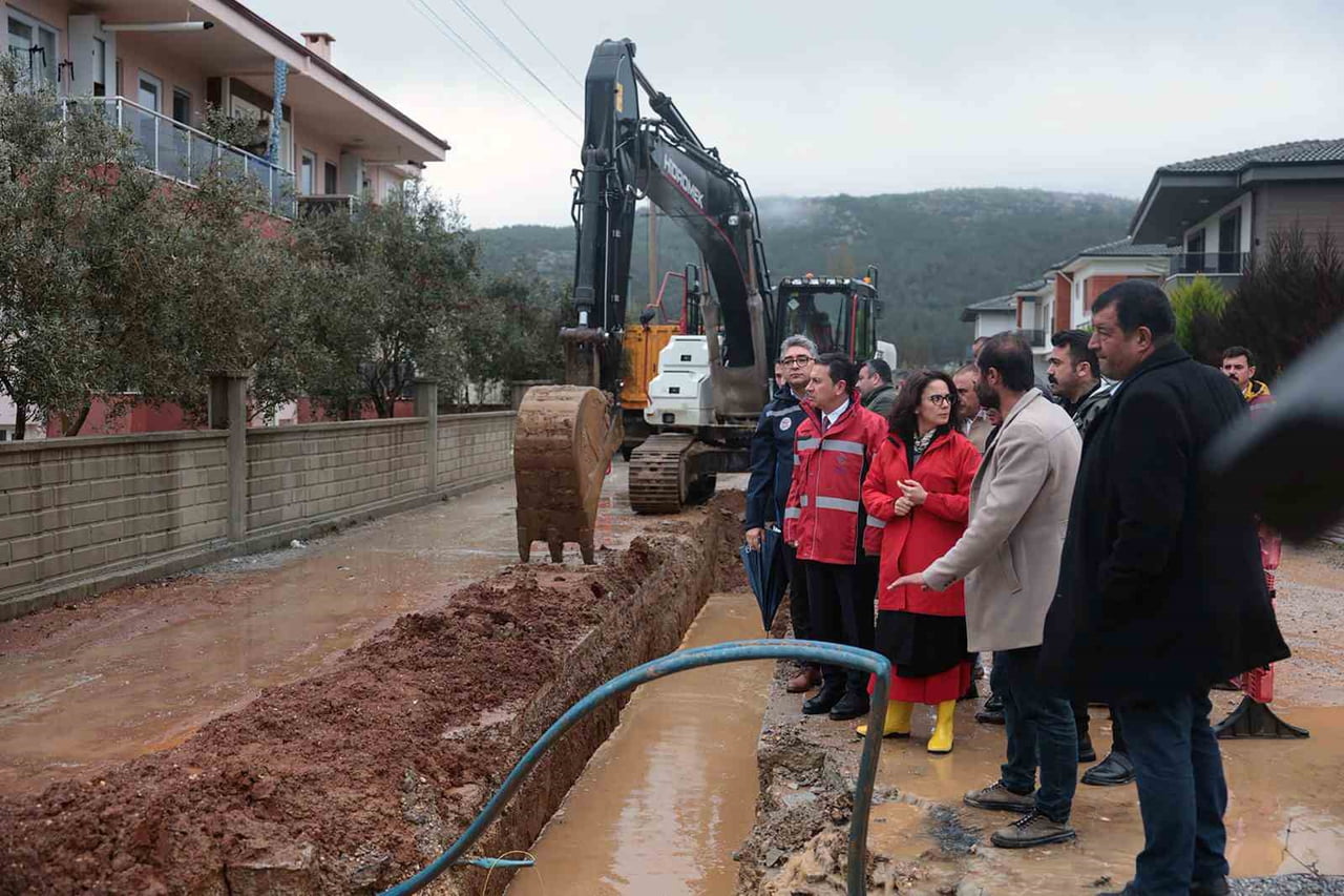 BAŞKAN ARAS, 502 MİLYONLUK YOL VE ALTYAPI YATIRIMINI YERİNDE İNCELEDİ