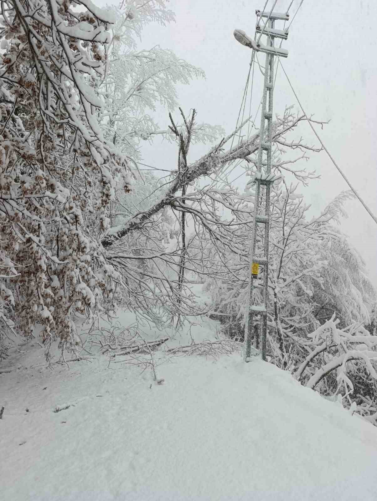 BAŞKENT EDAŞ, BATI KARADENİZ'DE ETKİSİNİ ARTIRAN YOĞUN KAR YAĞIŞININ YOL AÇTIĞI ZORLU KOŞULLARA...