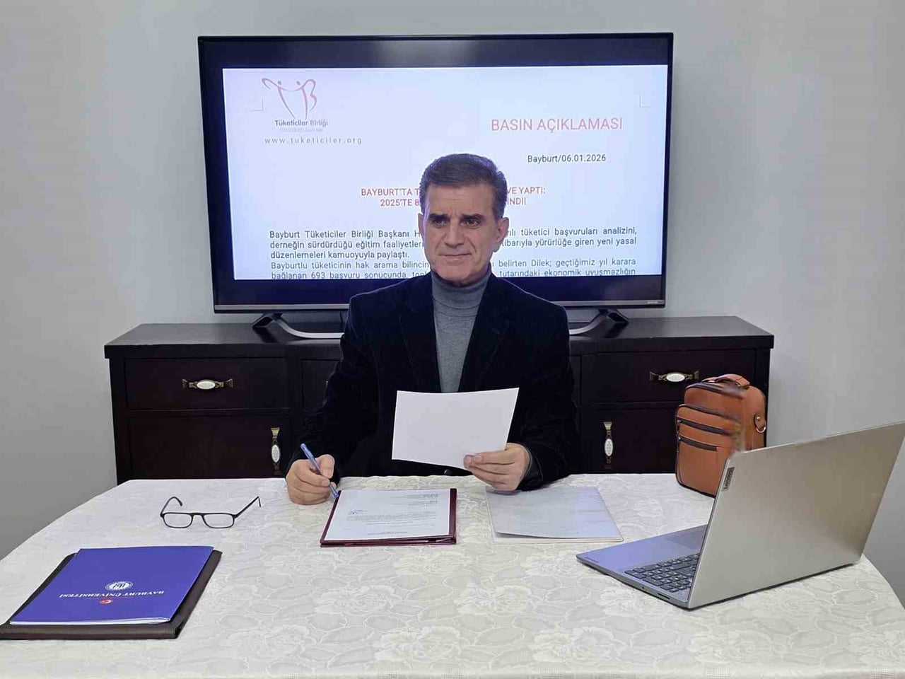 BAYBURT'TA 693 BAŞVURU SONUÇLANDI: 8,7 MİLYON TL TÜKETİCİNİN CEBİNDE KALDI