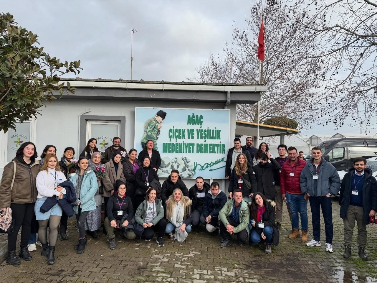 BAYINDIR ÇİÇEKÇİLİĞİNE AVRUPA'DAN BÜYÜK İLGİ