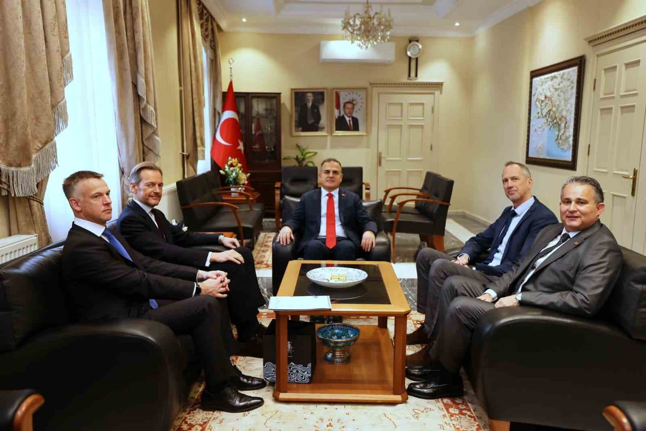 BELÇİKA BÜYÜKELÇİSİ VAN DE VELDE’DEN MUĞLA VALİLİĞİ’NE ZİYARET