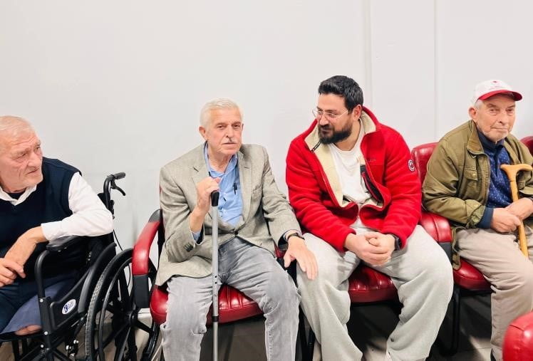 BİLECİK'TE HUZUREVİNDE ANLAMLI BULUŞMA