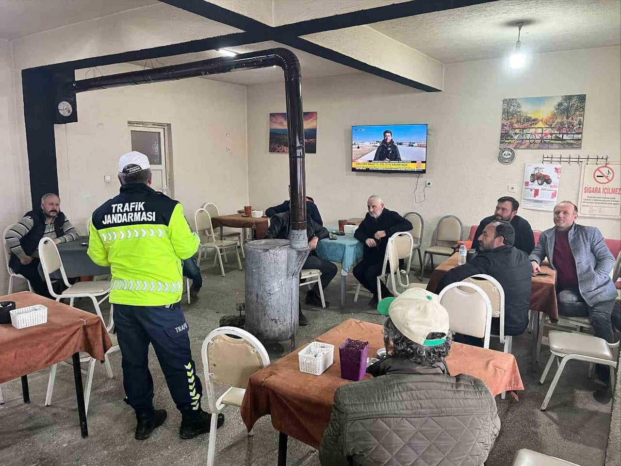 BİLECİK’TE KÖYLERDE TRAFİK GÜVENLİĞİ EĞİTİMİ