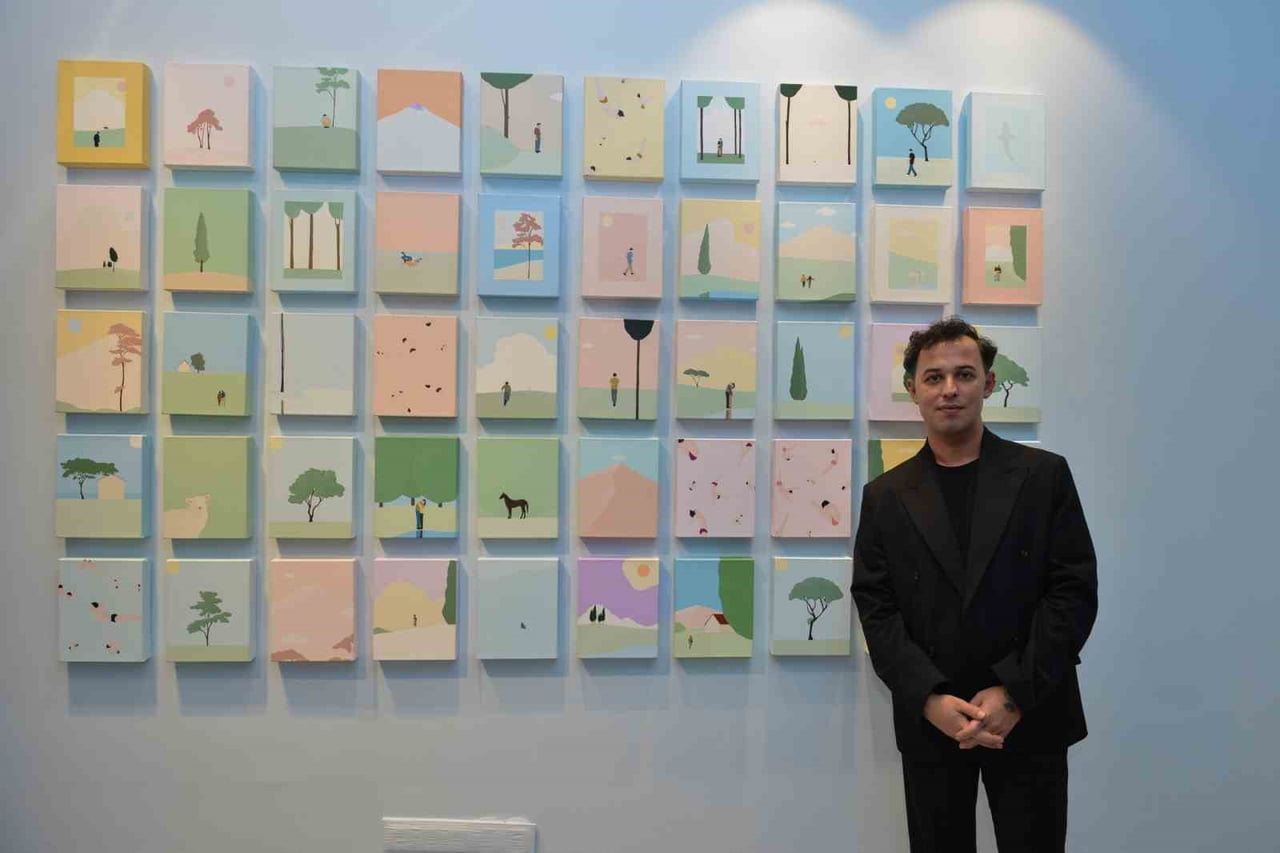 BURSA BÜYÜKŞEHİR BELEDİYESİ, RESSAM SERDAR ACAR’IN ESERLERİNİ ‘GÜNLER’ İSİMLİ SERGİYLE BURSALI...