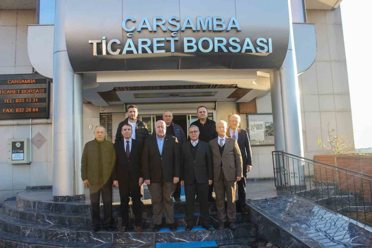 ÇARŞAMBA İLÇE SEÇİM MÜDÜRÜ İSMAİL İLHAN AKSOY, ÇARŞAMBA İCRA DAİRESİ MÜDÜRÜ MEHMET KARABACAK VE...