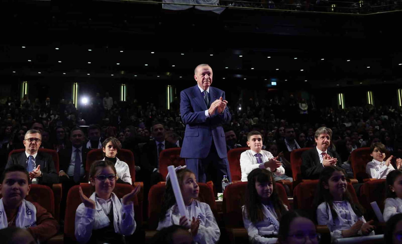 CUMHURBAŞKANI RECEP TAYYİP ERDOĞAN ERDOĞAN, BEŞTEPE MİLLET KONGRE VE KÜLTÜR MERKEZİ’NDE DÜZENLENEN...