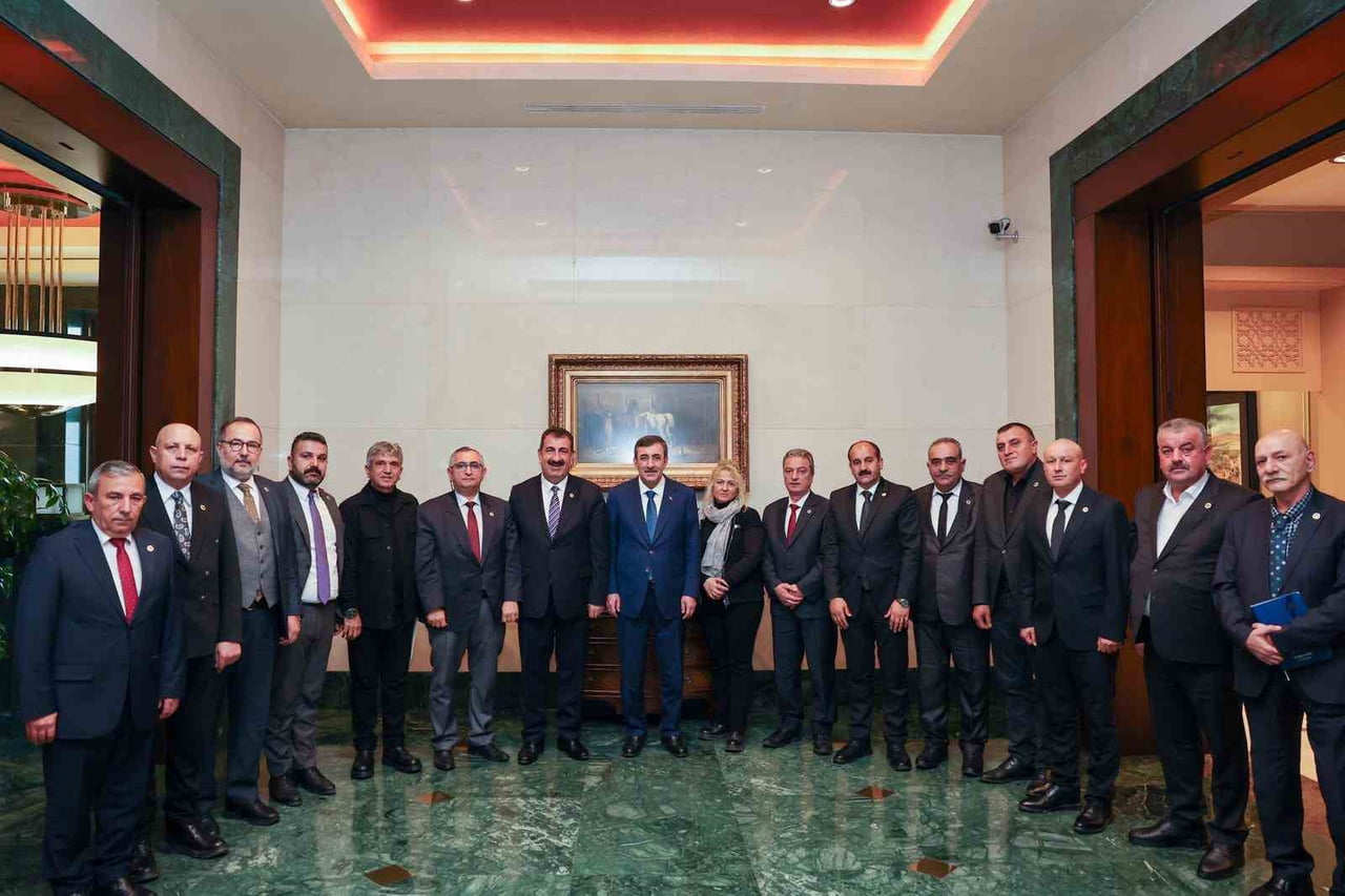 CUMHURBAŞKANI YARDIMCISI CEVDET YILMAZ, TARIMSAL ÜRETİM VE KÜÇÜKBAŞ YETİŞTİRİCİLERİ GENEL MERKEZİ...