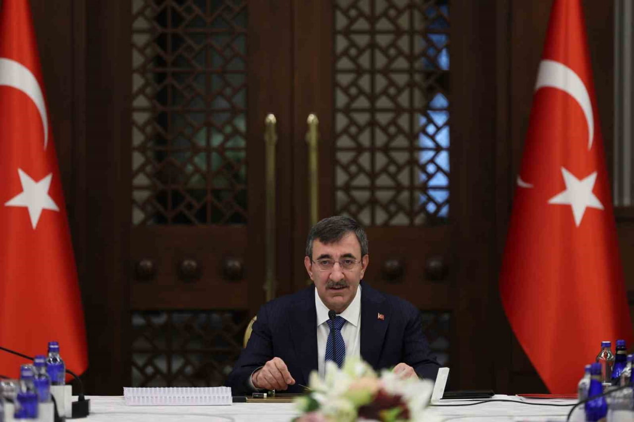 CUMHURBAŞKANI YARDIMCISI YILMAZ, CUMHURBAŞKANLIĞI KÜLLİYESİ'NDE DÜZENLENEN TÜRKİYE COĞRAFİ BİLGİ...