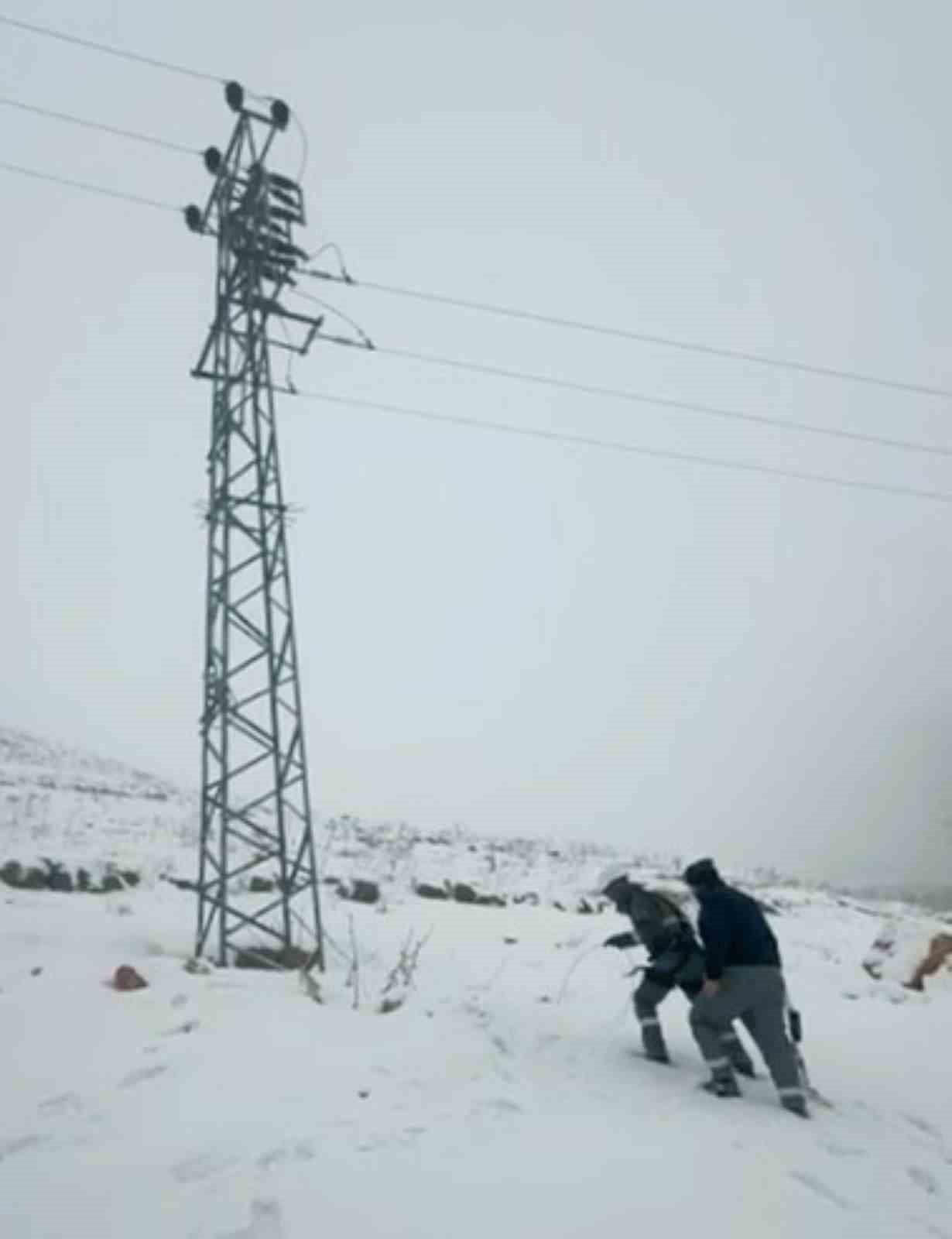 DİCLE ELEKTRİK’TEN ŞANLIURFA’DA 521 PERSONEL İLE KIŞ MESAİSİ