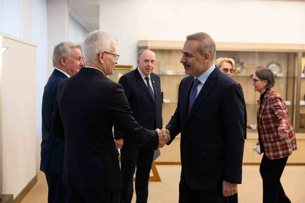 DIŞİŞLERİ BAKANI HAKAN FİDAN, LİTVANYA’NIN BAŞKENTİ VİLNİUS’TA, LİTVANYA MECLİS BAŞKAN YARDIMCISI...