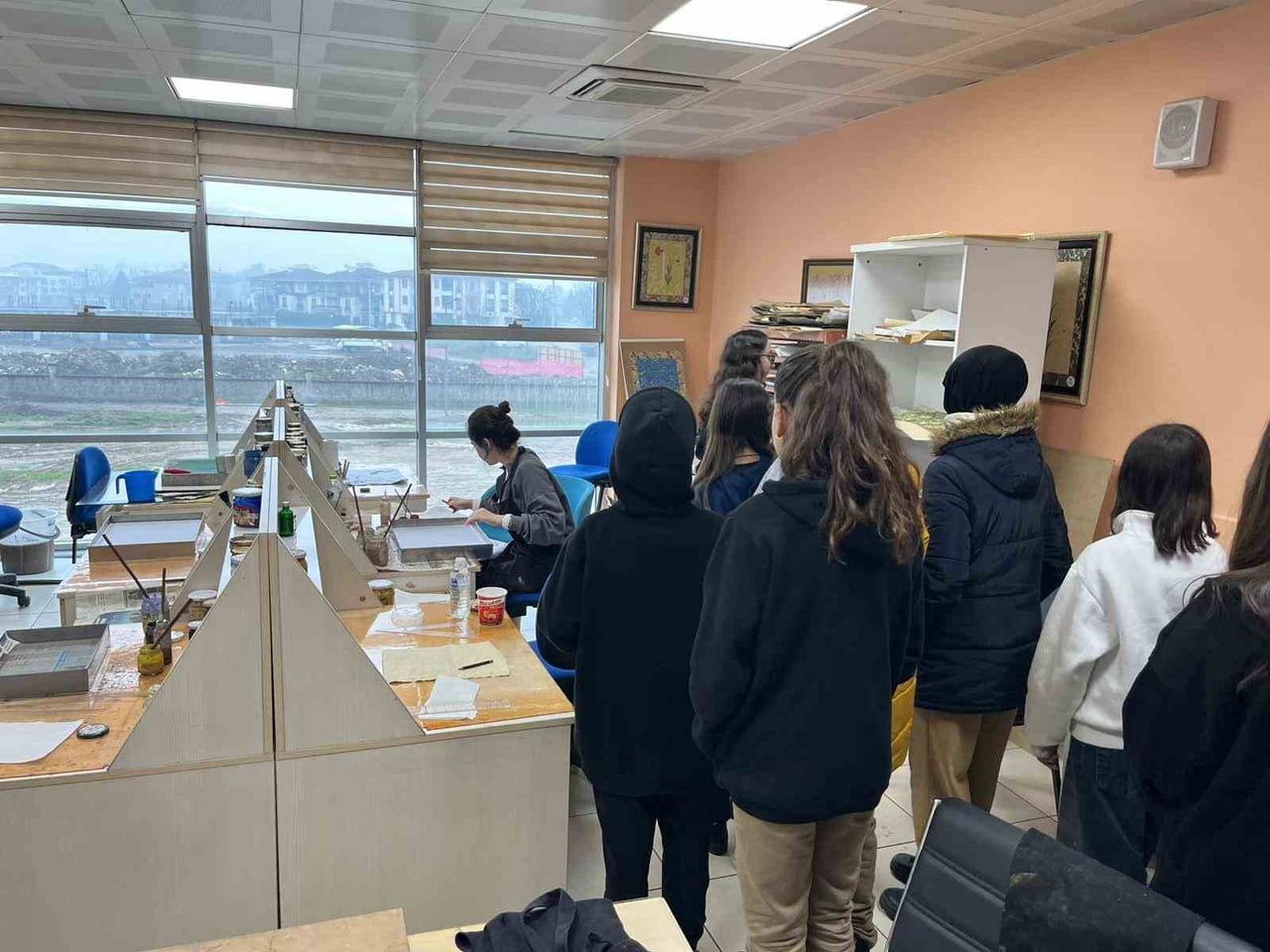 DÜZCE GENÇLİK MERKEZİ, BEYCİLER ORTAOKULU ÖĞRENCİLERİNİ AĞIRLADI