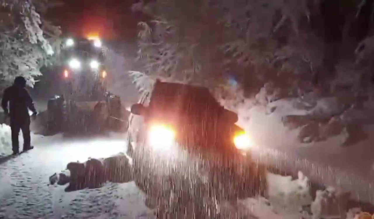 EDİNİLEN BİLGİYE GÖRE, TAVŞAN DAĞI MEVKİİNDE GEÇ SAATLERDE ARALARINDA 5 AYLIK BEBEĞİNDE OLDUĞU 4...