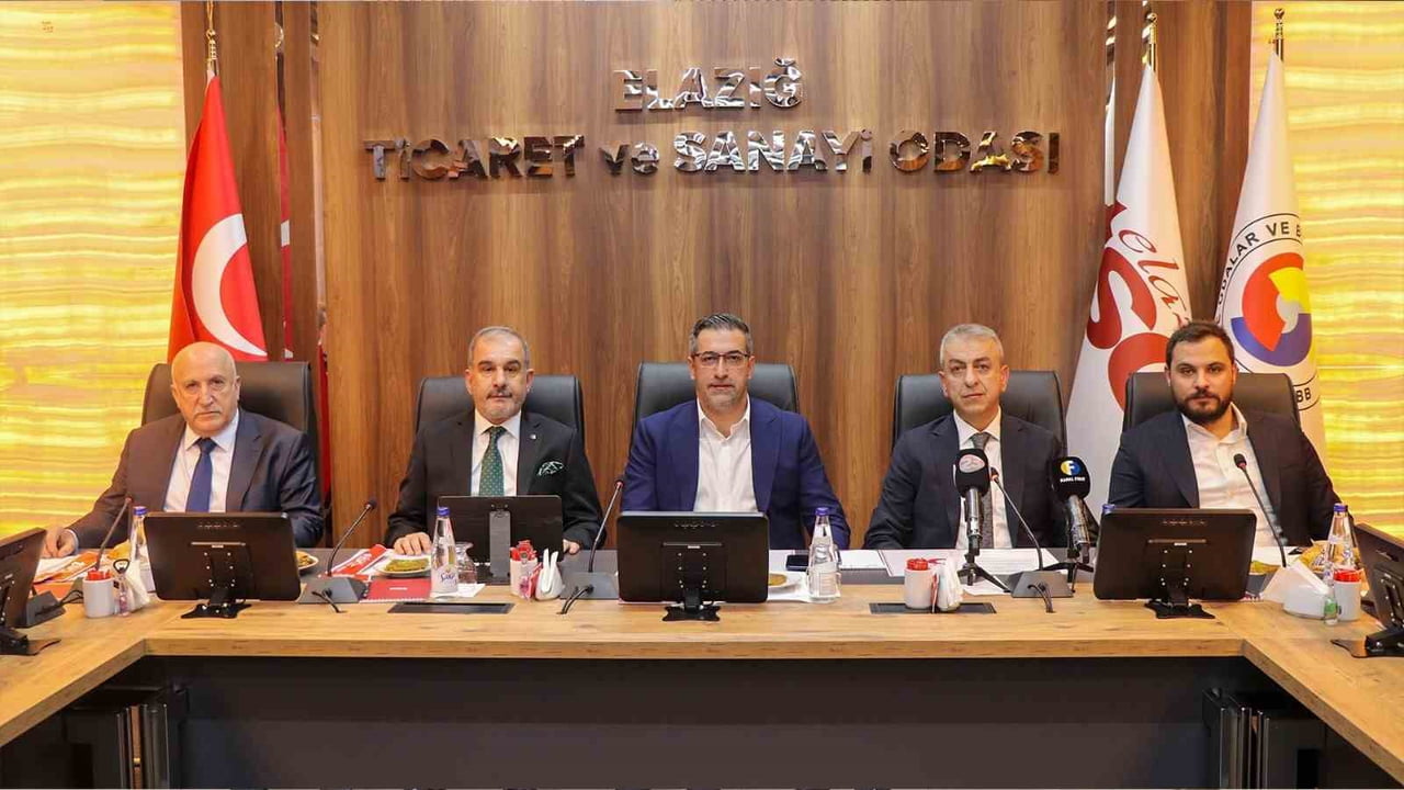 ELAZIĞ TİCARET VE SANAYİ ODASI OCAK AYI MECLİS TOPLANTISI, MECLİS BAŞKANI SEDAT KARATAŞ’IN...