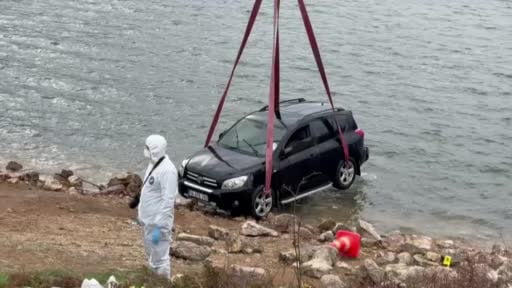 Elif'in hayatını kaybettiği araba gölden çıkartıldı