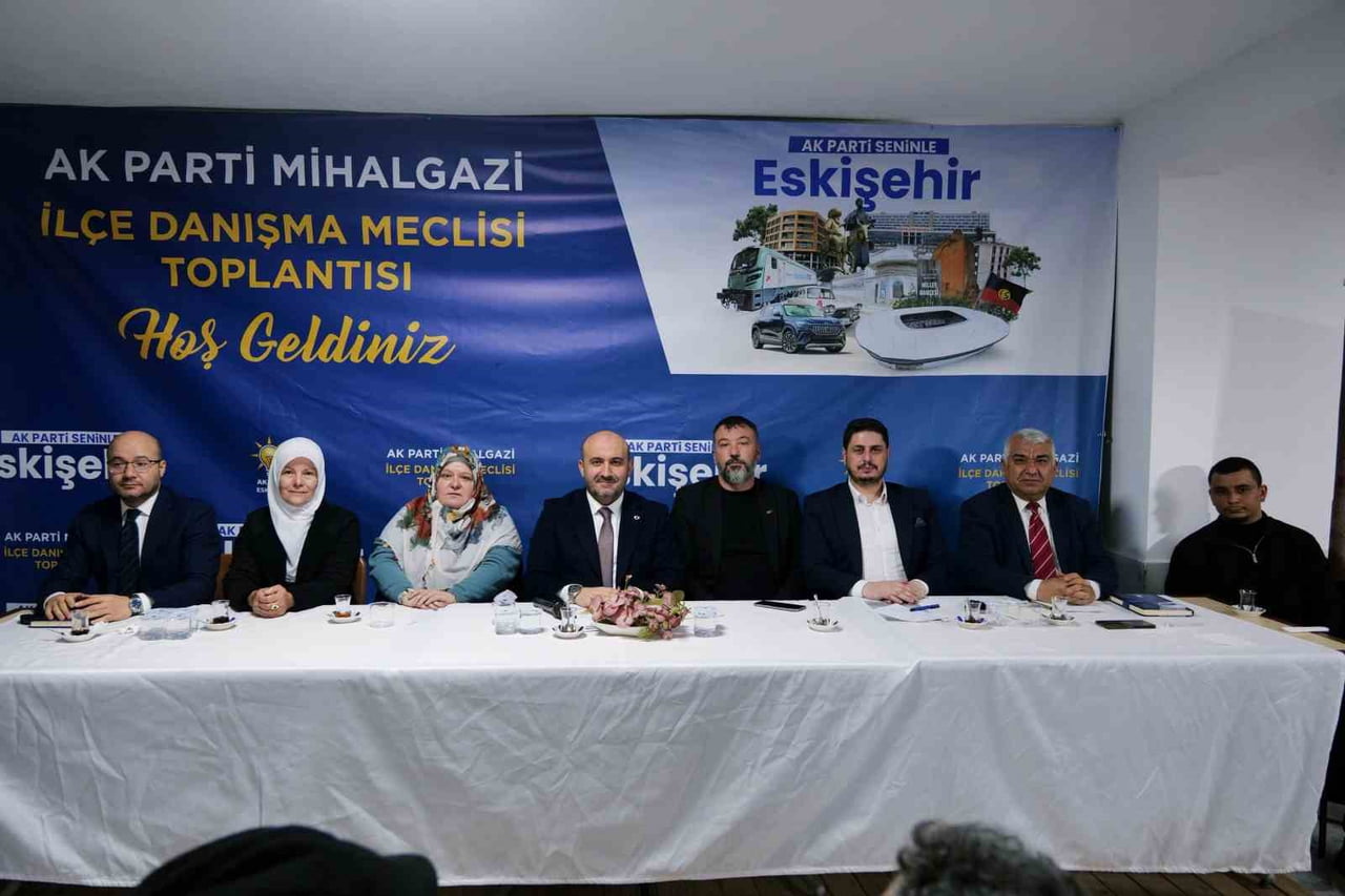 ESKİŞEHİR'DE AK PARTİ İL BAŞKANLIĞI TARAFINDAN MİHALGAZİ İLÇE DANIŞMA MECLİSİ TOPLANTISI...