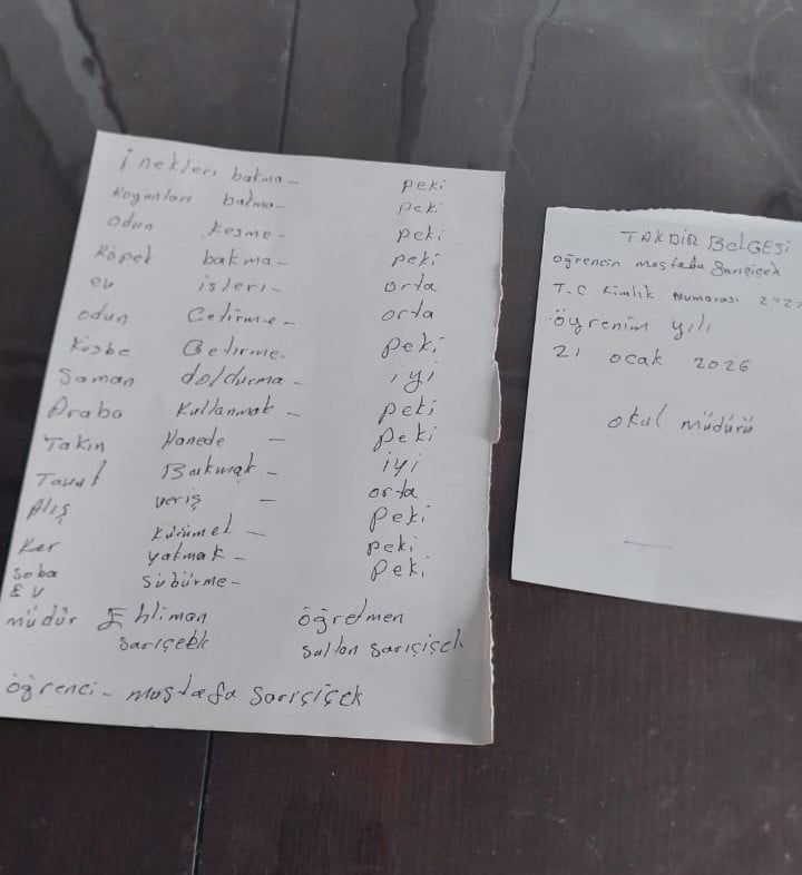 ESKİŞEHİR'DE TORUNLARINI TEŞVİK ETMEK İSTEYEN 66 YAŞINDAKİ MUSTAFA DEDENİN KENDİSİNİ ÖĞRENCİ...