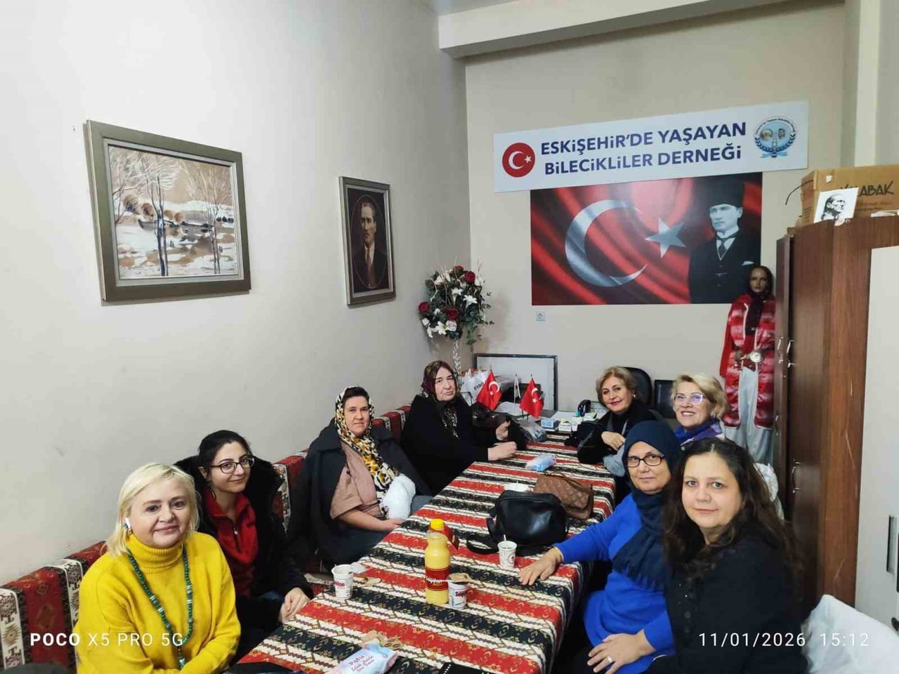 ESKİŞEHİR’DE YAŞAYAN BİLECİKLİLER ‘BOZA VAKTİ’ ETKİNLİĞİNDE BULUŞTULAR