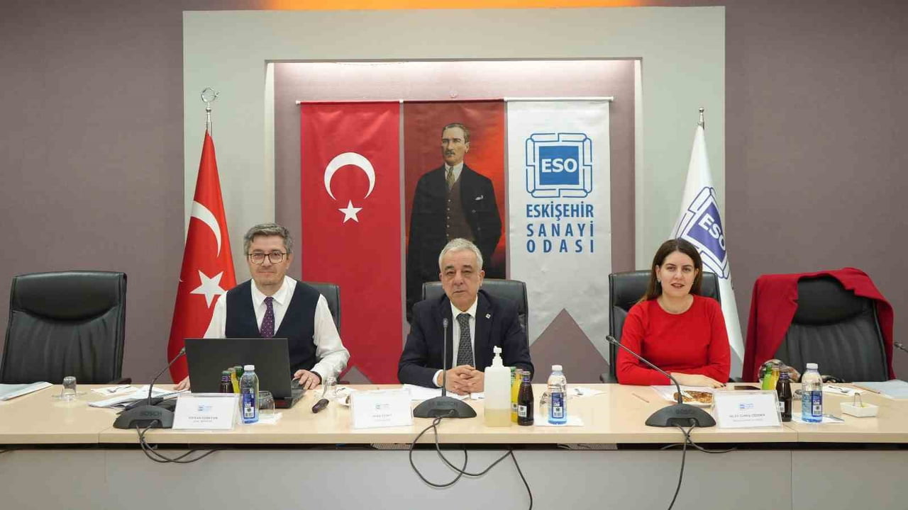 ESKİŞEHİR SANAYİ ODASI (ESO) OCAK AYI MECLİS TOPLANTISI'NDA EKONOMİK KONULARLA İLGİLİ...