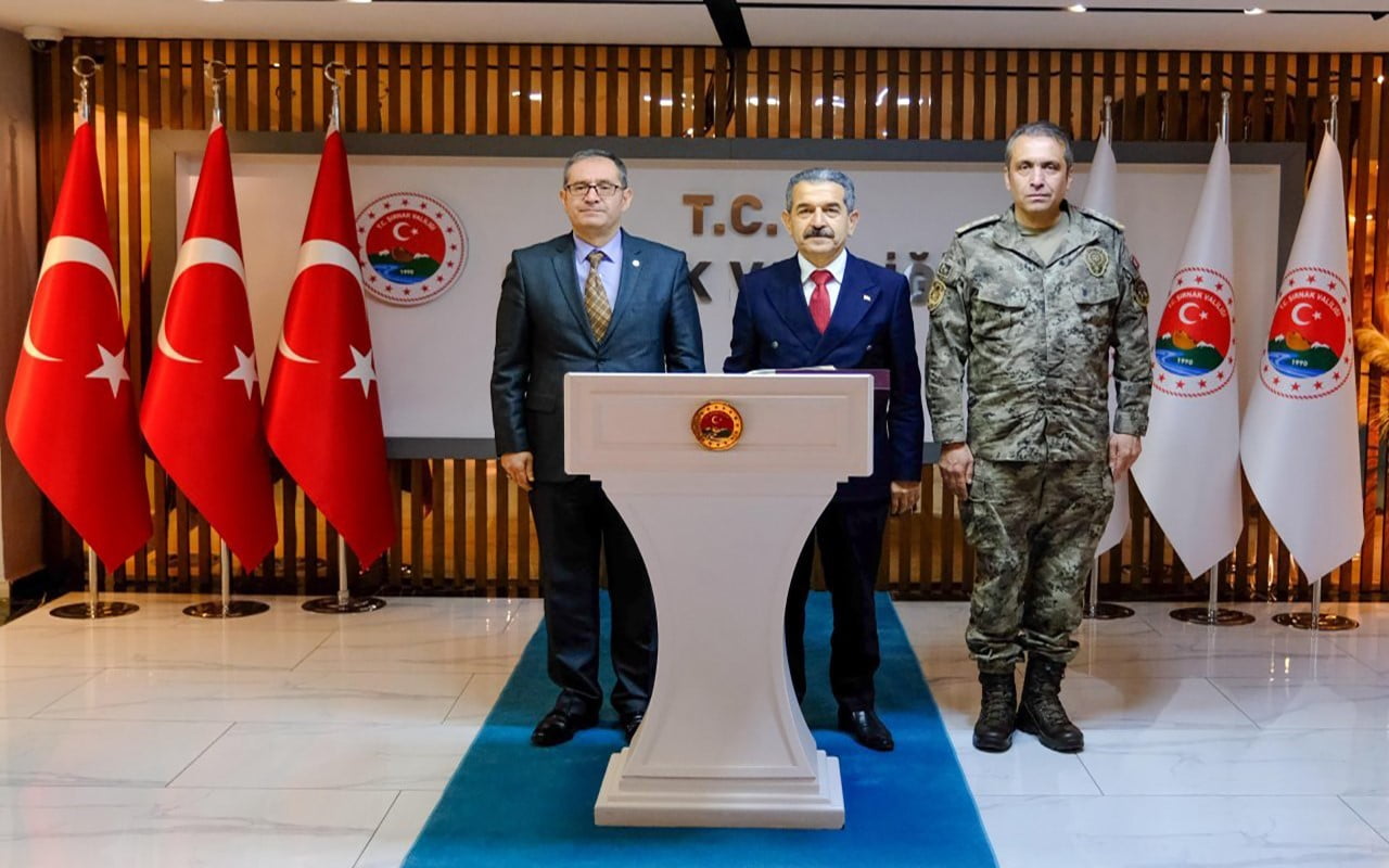 GÖÇMEN KAÇAKÇILIĞIYLA MÜCADELE VE HUDUT KAPILARI DAİRE BAŞKANI FATİH YALÇIN, ŞIRNAK İL EMNİYET...