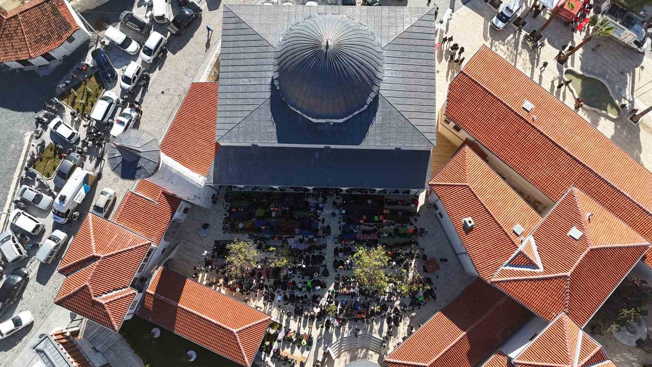 HATAY'DA ASRIN FELAKETİNDE YIKILAN VE İNŞA ÇALIŞMALARIYLA RESTORE EDİLEREK YENİDEN İBADETE AÇILAN...