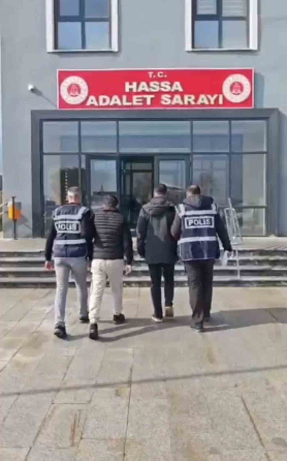 HATAY’DA HAPİS CEZASIYLA ARANAN 2 KİŞİ YAKALANDI